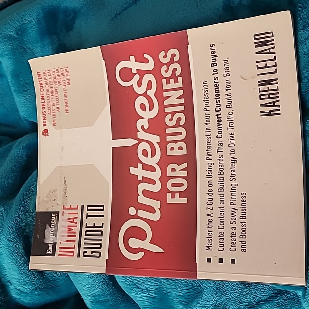 Ultimate guide to pinterest for business book by Karen Leland